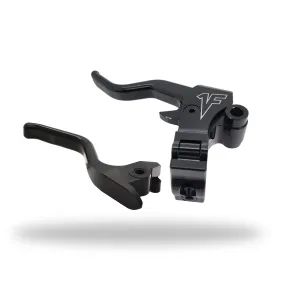 Easier Pull Clutch   Brake Lever Combo | Black - 2015  Softail