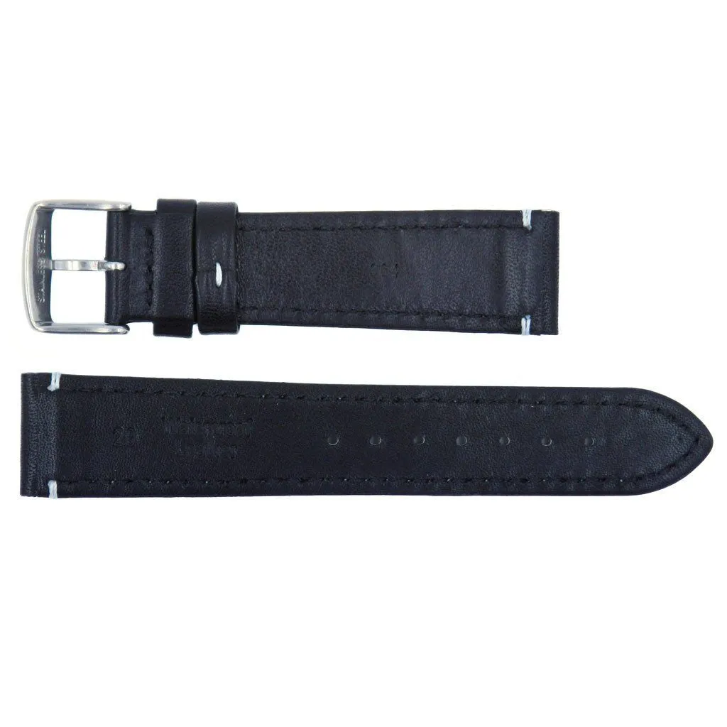 Euro Collection Padded Waterproof Sport Leather Watch Strap