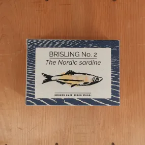 Fangst Brisling No. 2 The Nordic Sardine Smoked over Beechwood - 100g