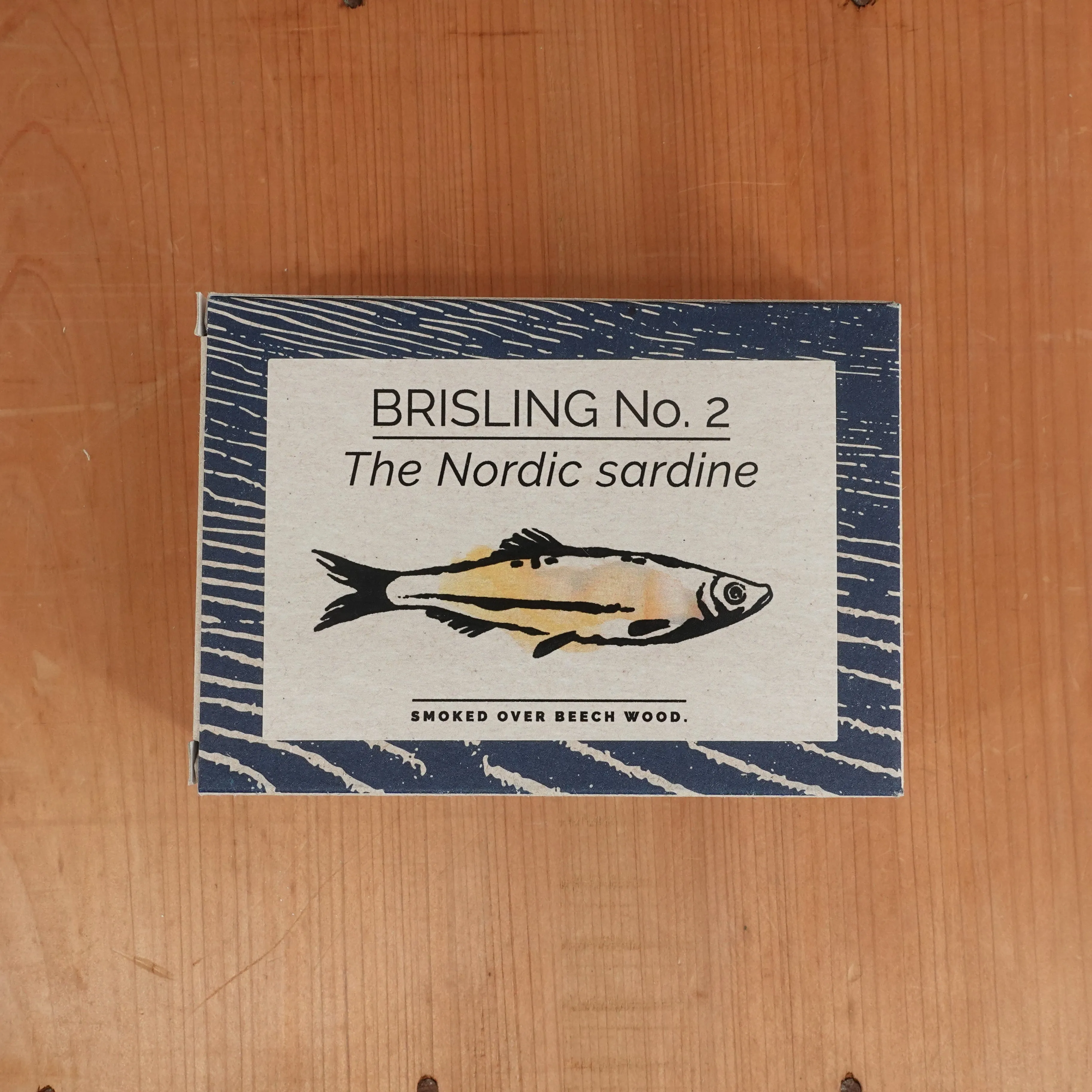 Fangst Brisling No. 2 The Nordic Sardine Smoked over Beechwood - 100g