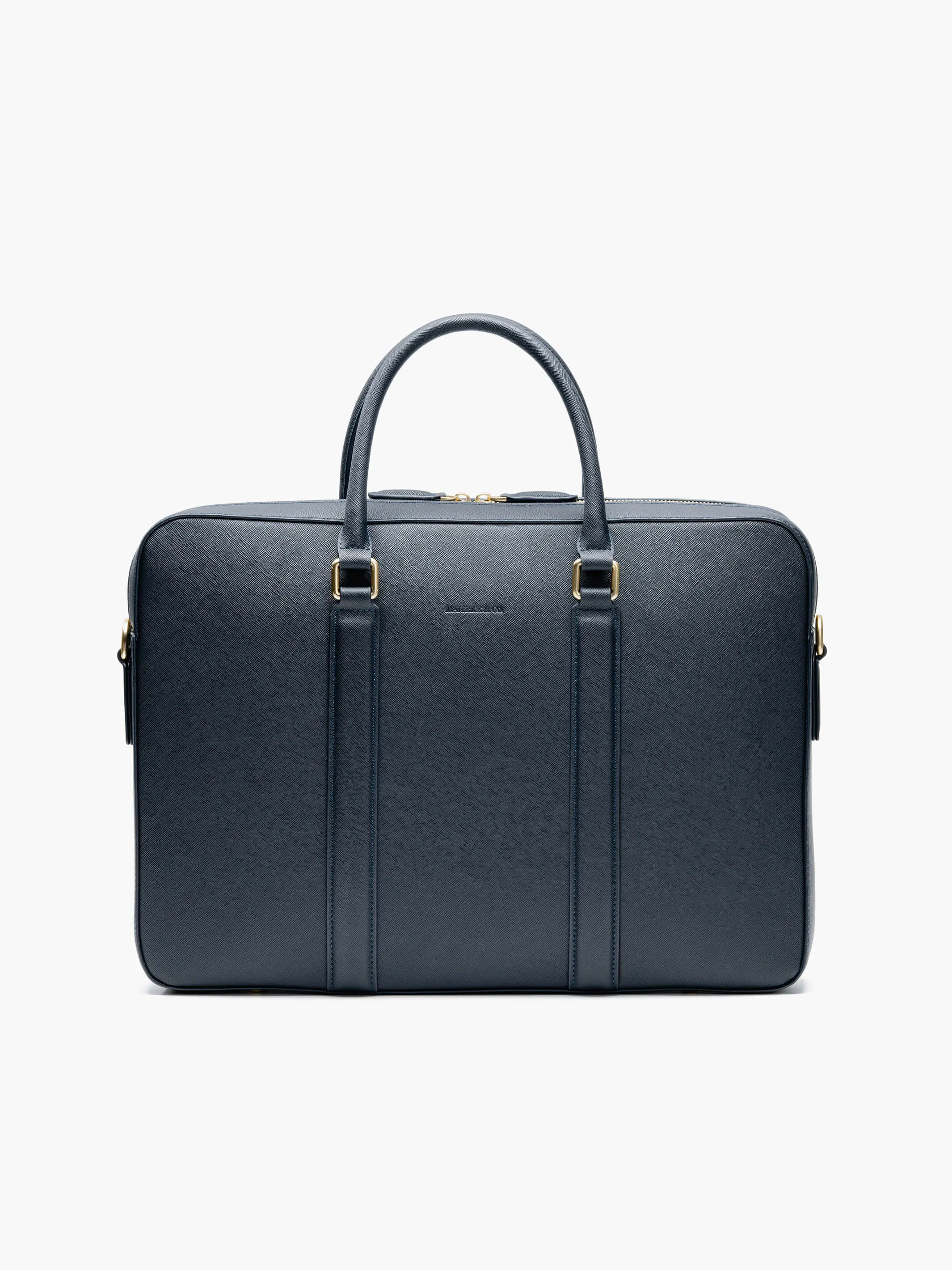 FC Barcelona Leather Briefcase