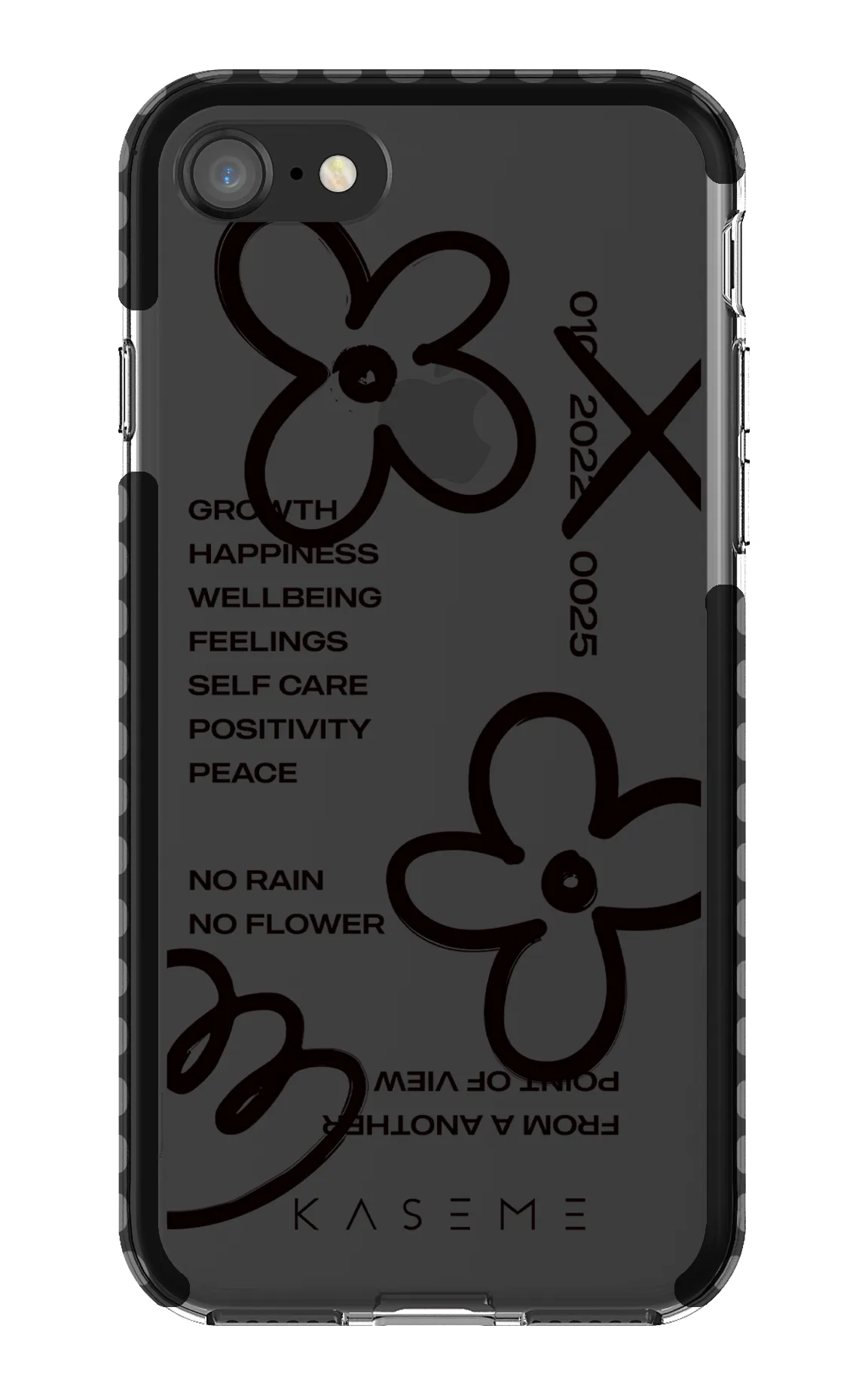 Feelings black clear case