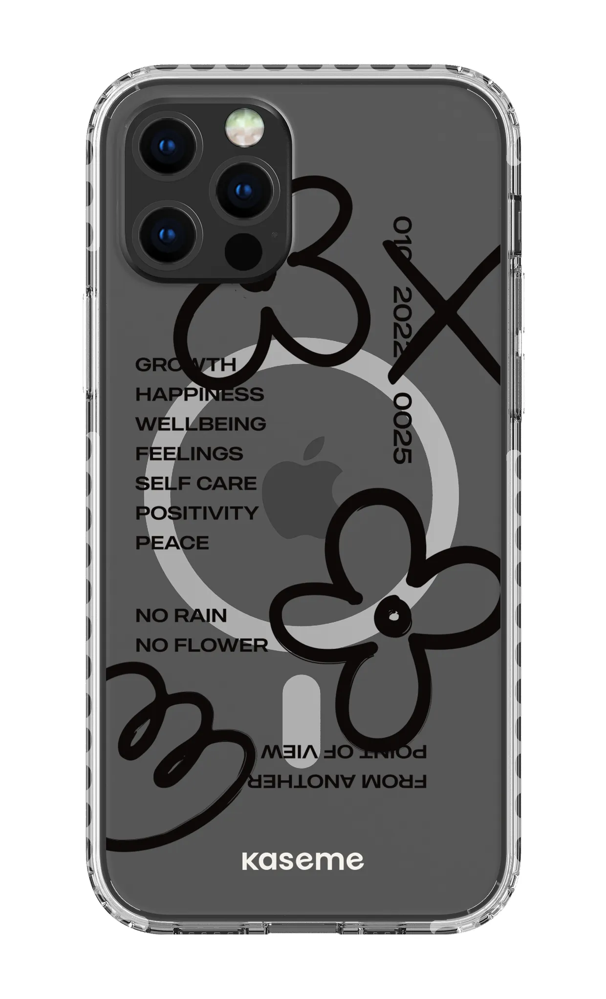 Feelings black clear case