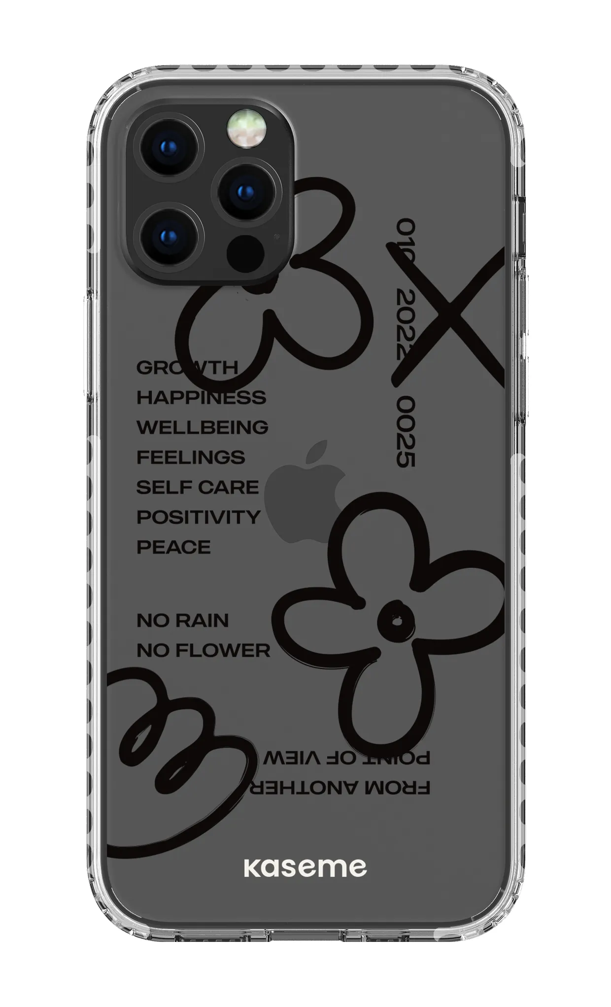 Feelings black clear case