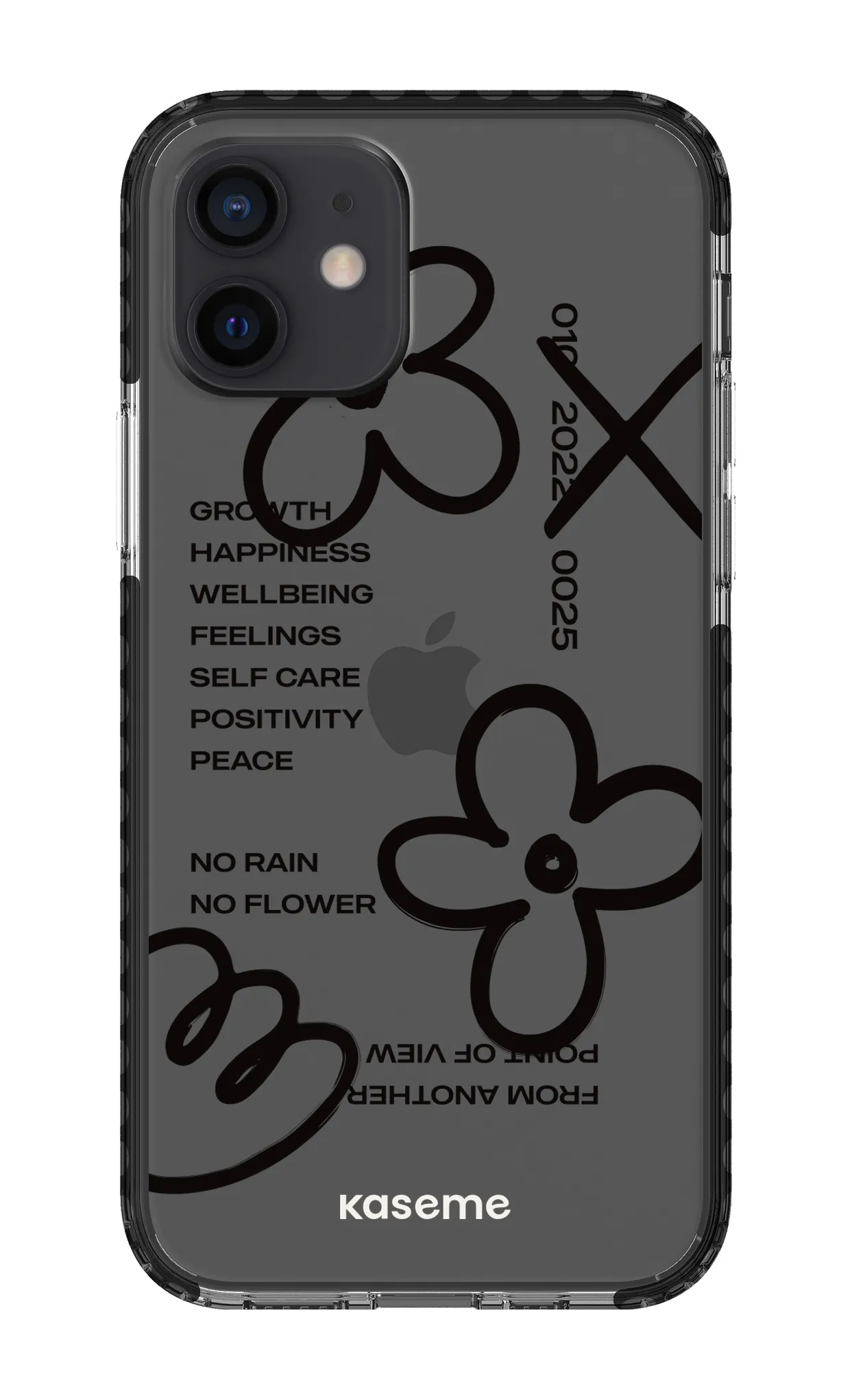 Feelings black clear case