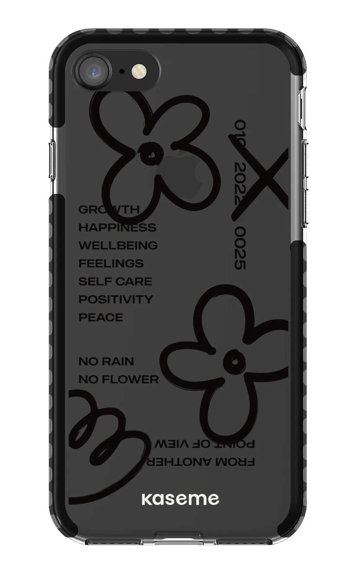 Feelings black clear case