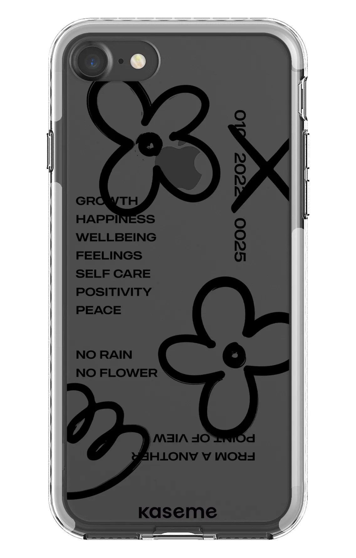 Feelings black clear case