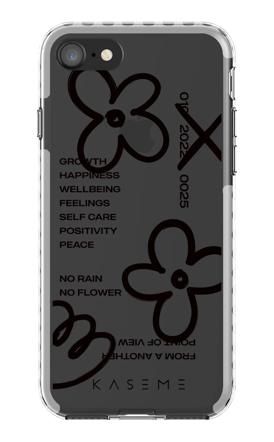 Feelings black clear case