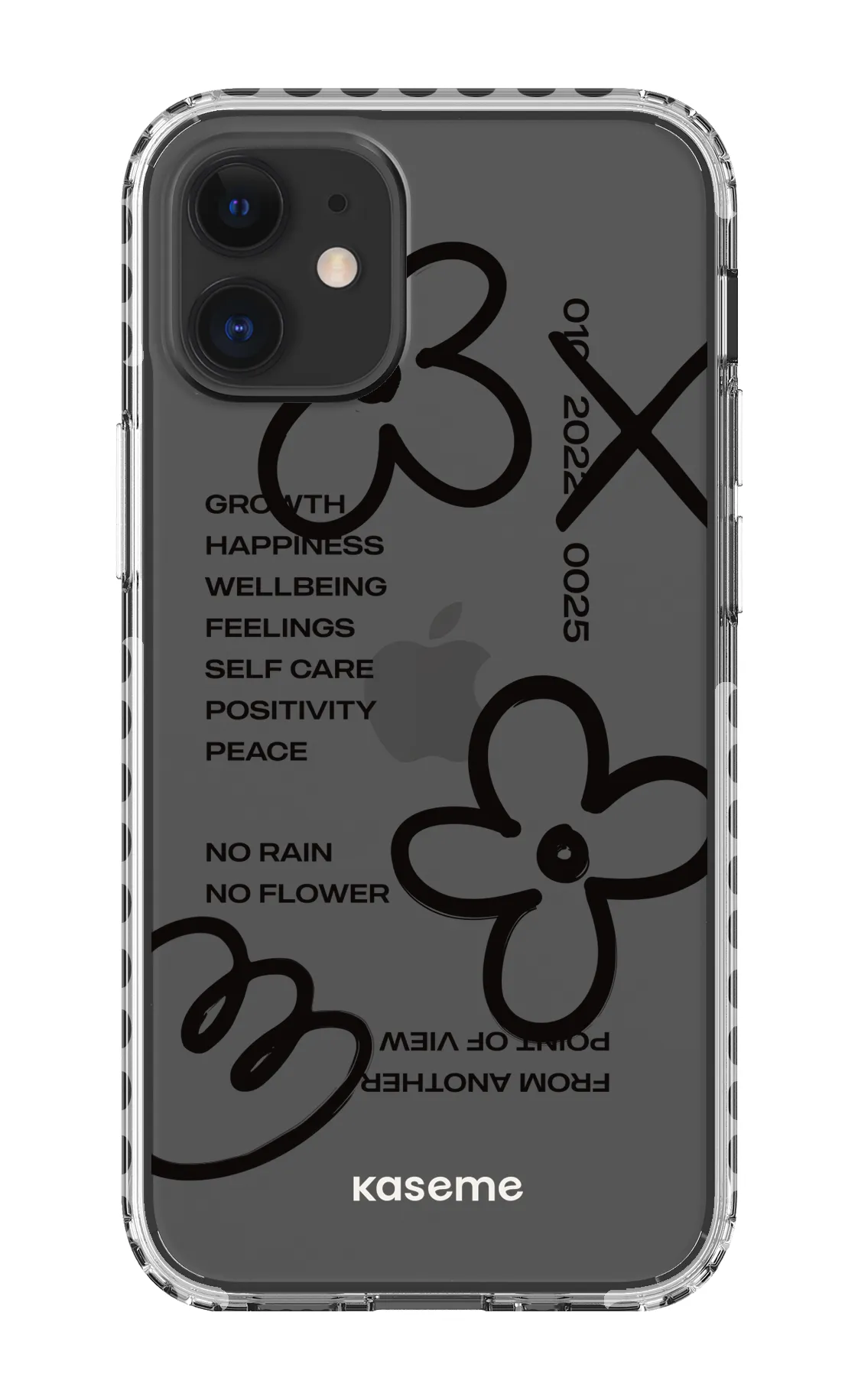 Feelings black clear case