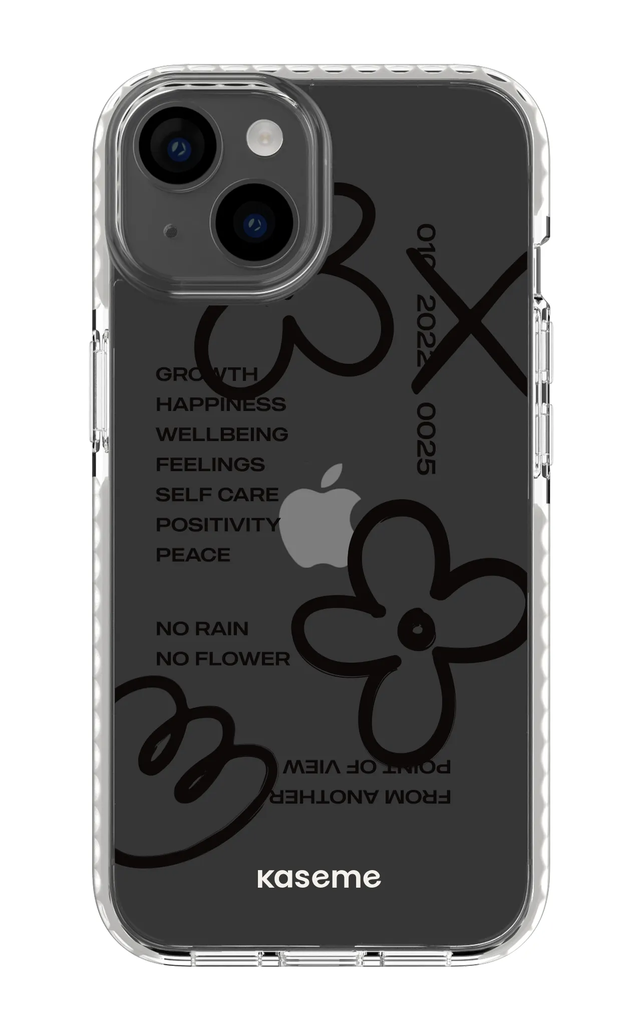 Feelings black clear case