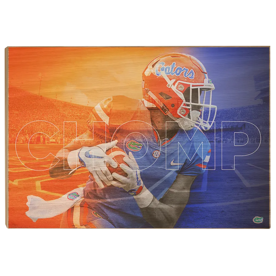 Florida Gators - Orange and Blue Chomp