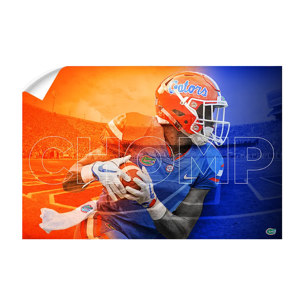 Florida Gators - Orange and Blue Chomp