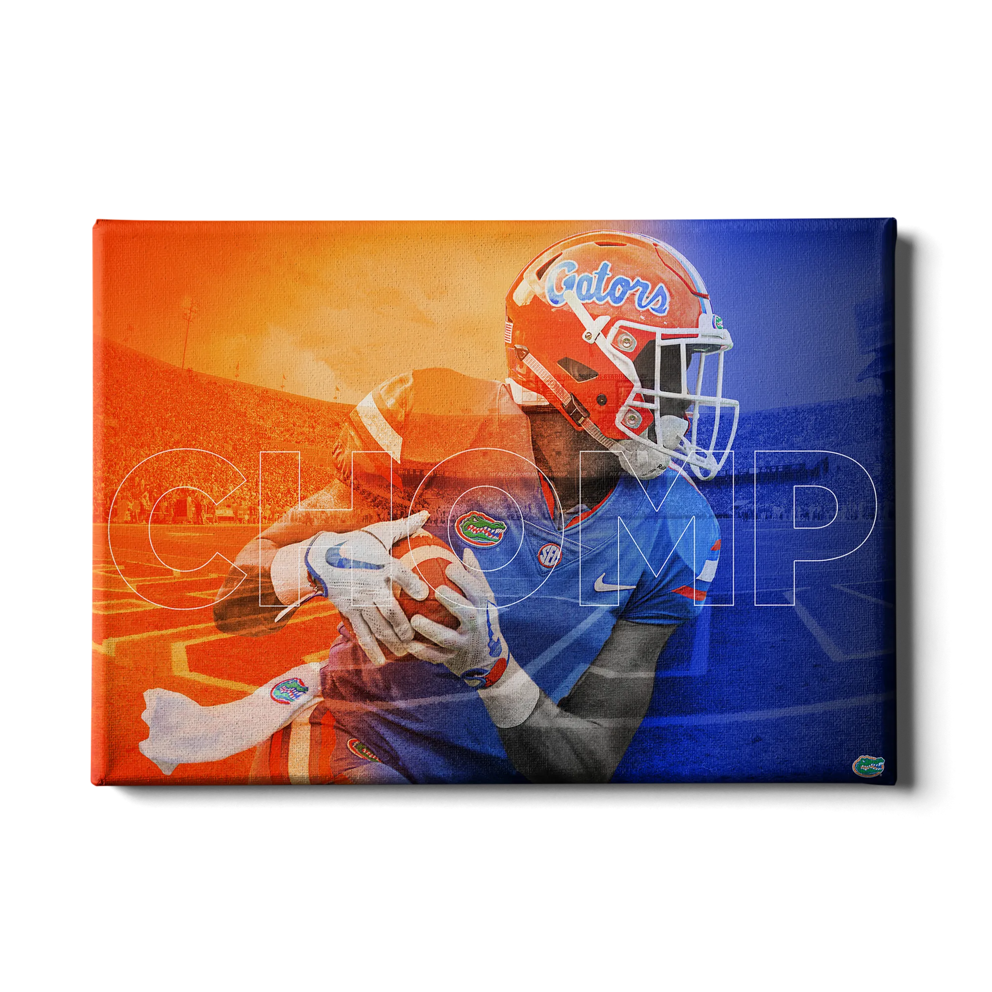 Florida Gators - Orange and Blue Chomp