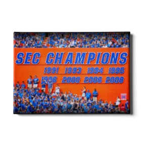 Florida Gators - SEC Champs Sign