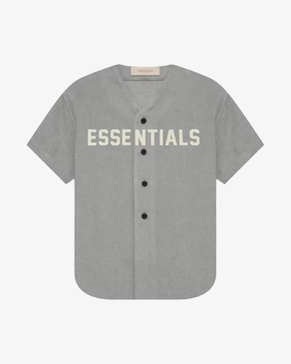 FOG ESSENTIALS SS22 KIDS DARK OATMEAL JERSEY BASEBALL TEE