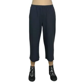 FRENCH TERRY CROP PANT