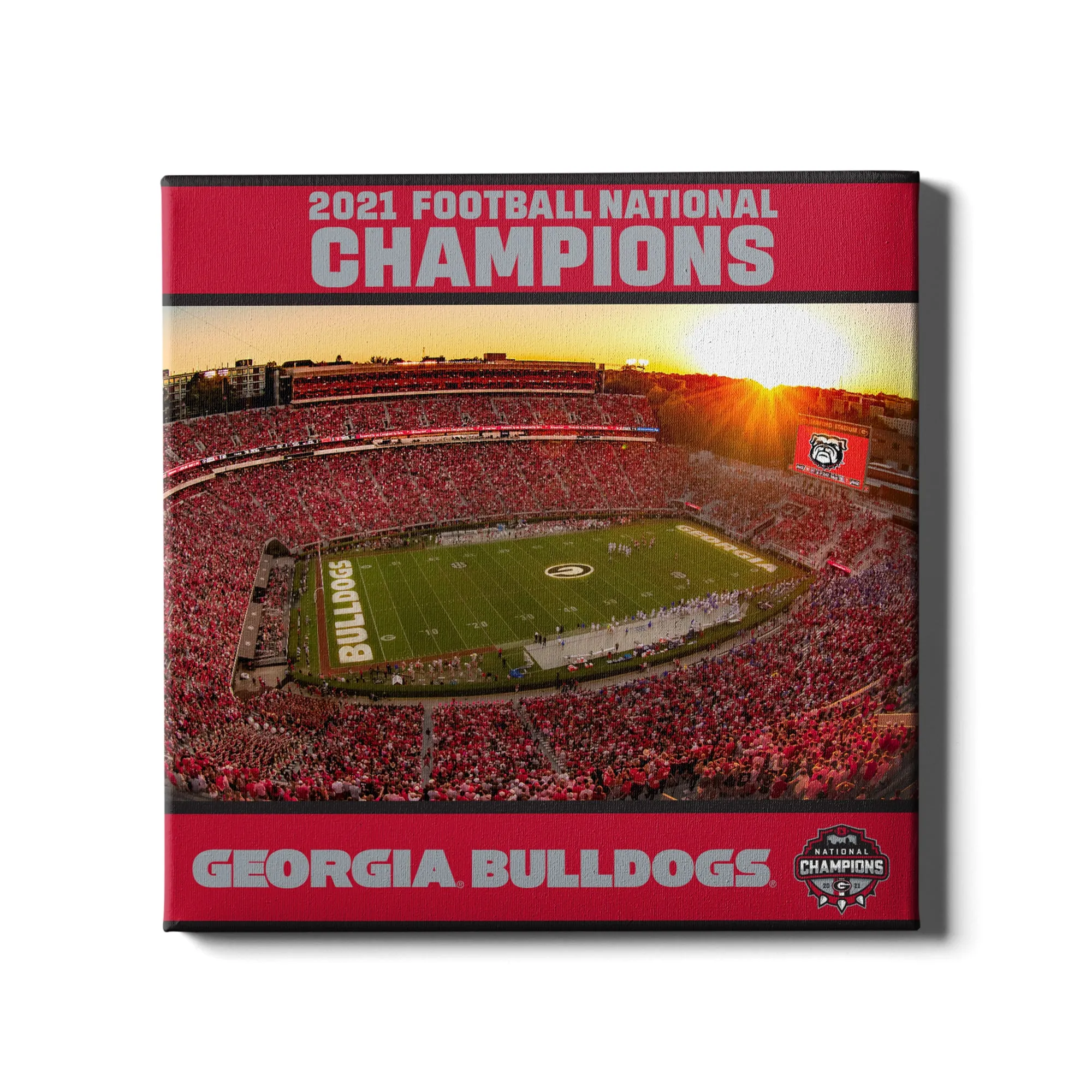 Georgia Bulldogs - 2021 Sanford Sunset National Champions Georgia Bulldogs