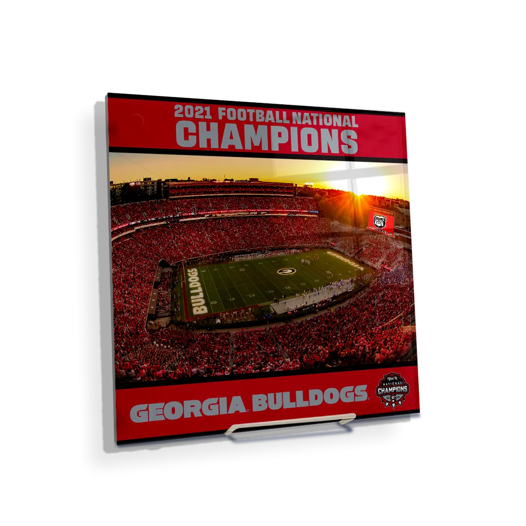 Georgia Bulldogs - 2021 Sanford Sunset National Champions Georgia Bulldogs