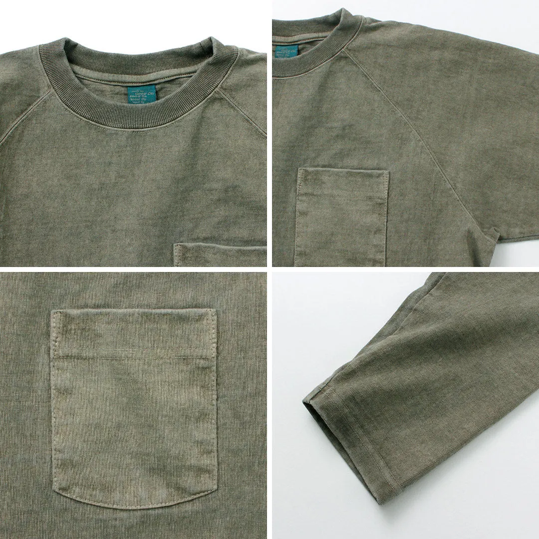 GOOD ON / Heavy Raglan Pocket T-Shirt Long Sleeve