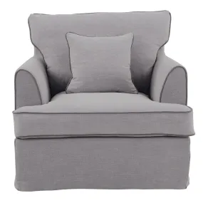 Hampton Armchair Pebble Grey