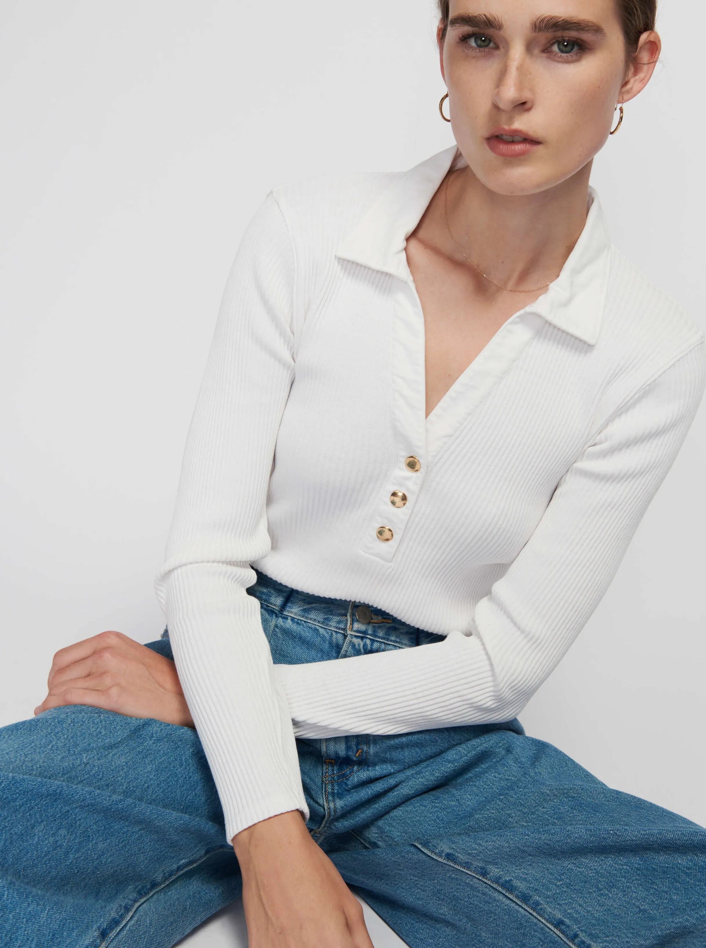 Harve Top - White