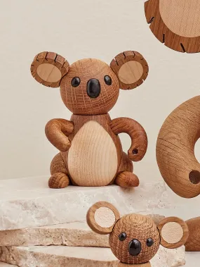 Holzfigur Koala Matilda