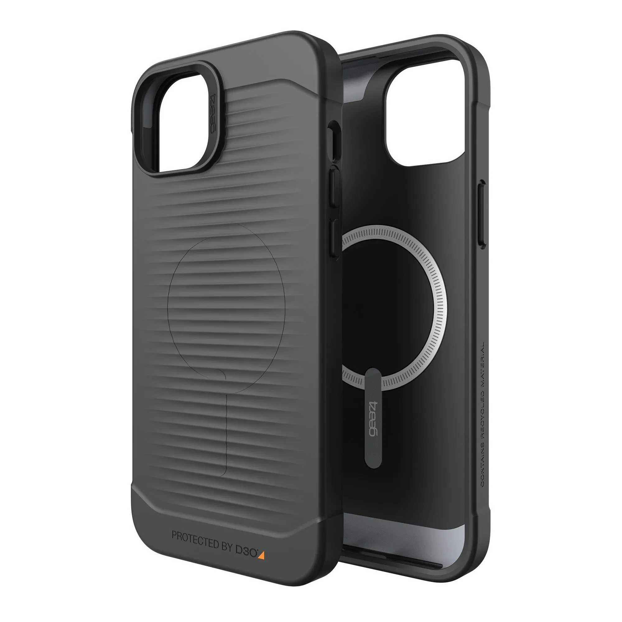 iPhone 15 Plus/14 Plus Gear4 D3O Havana Snap Case - Black - 15-10124