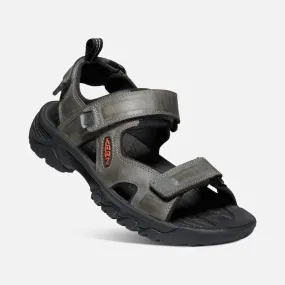 Keen Targhee III Open Toe Sandal Grey Black Men's