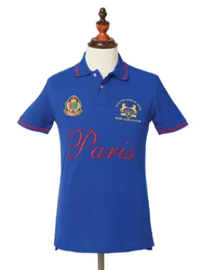 Kings Club Couture Polo Paris Royal Blue Men KCPCP001