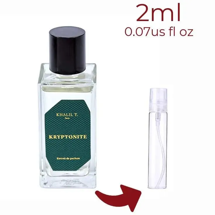 Kryptonite Khalil T. for women and men Decant Fragrance Samples