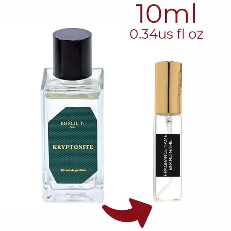 Kryptonite Khalil T. for women and men Decant Fragrance Samples