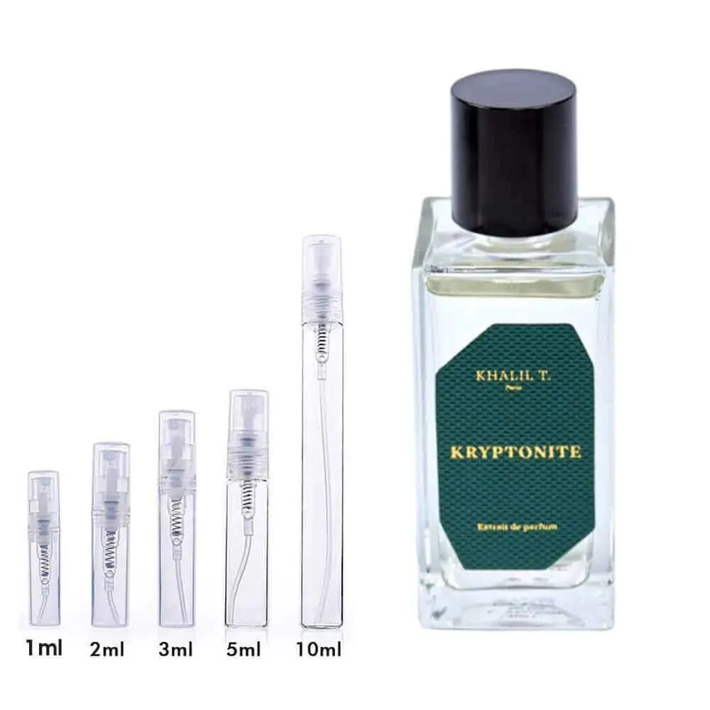 Kryptonite Khalil T. for women and men Decant Fragrance Samples