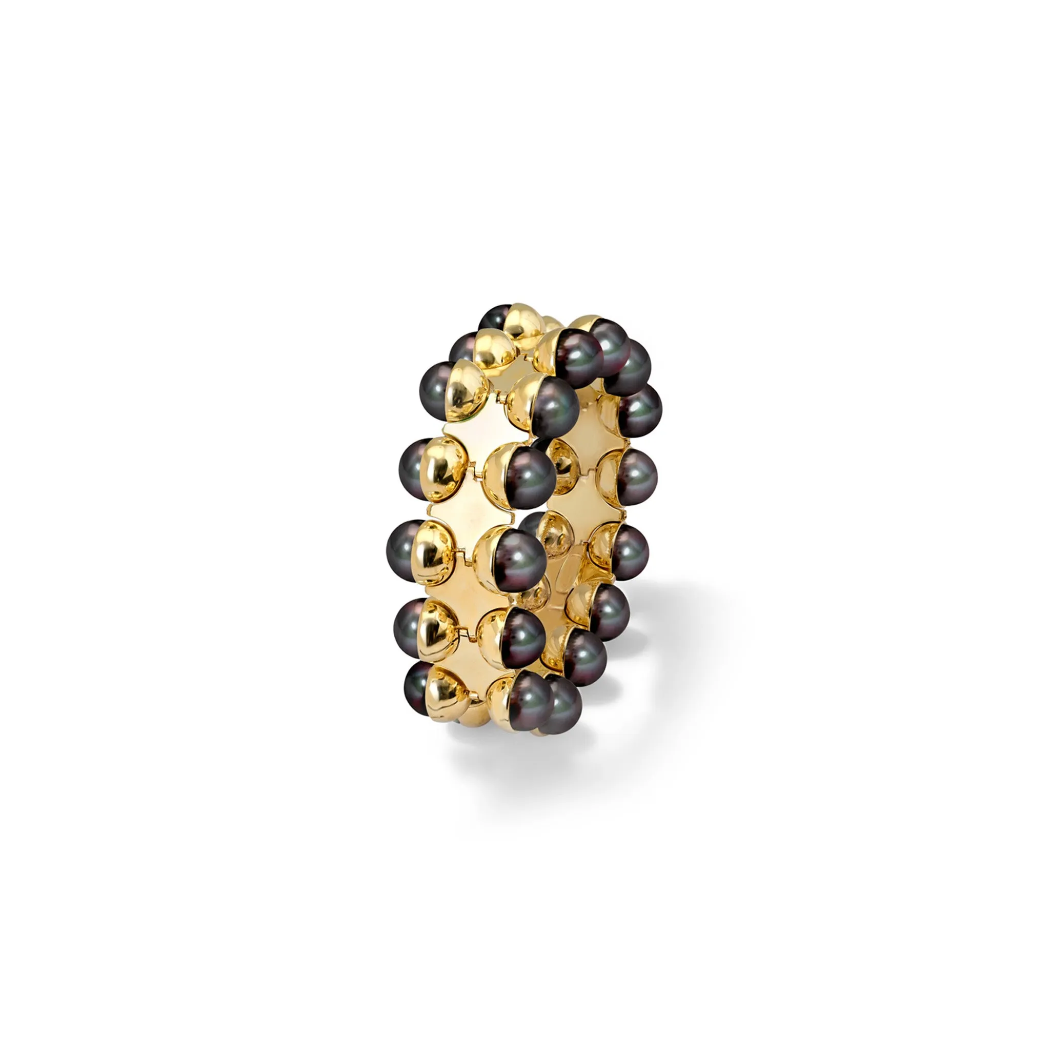 La Quintessenza Bracelet Yellow Gold - Tahitian Pearl