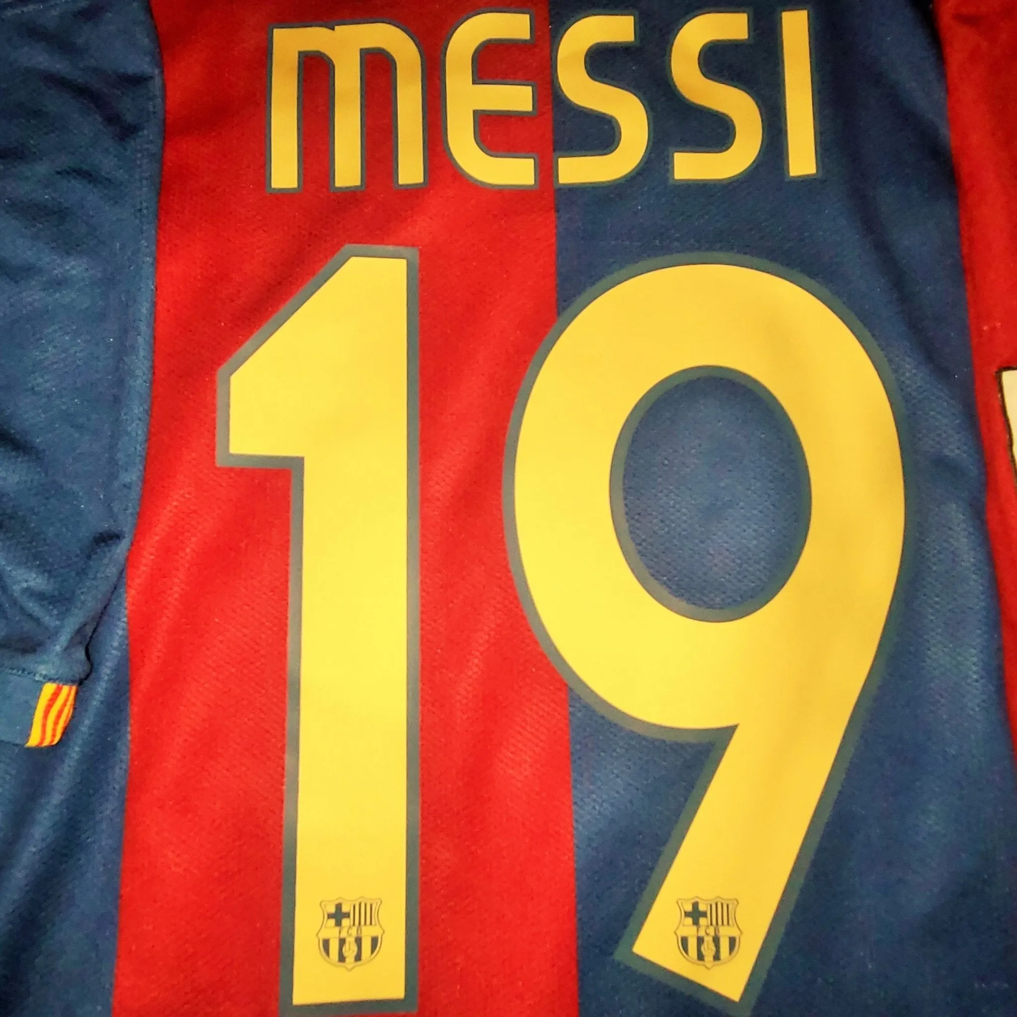 Messi Barcelona 2006 2007 Home Nike Jersey Shirt Camiseta XL SKU# F6AOM 146980