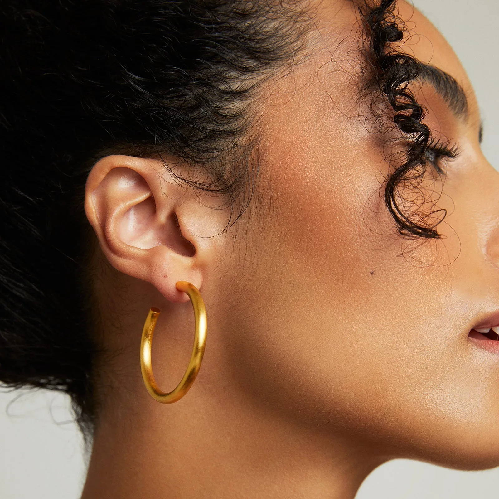 Midi Dune Hoops