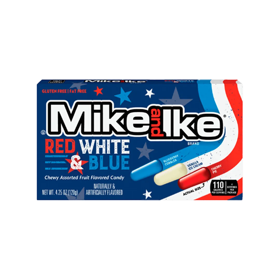 Mike and Ike Red, White & Blue