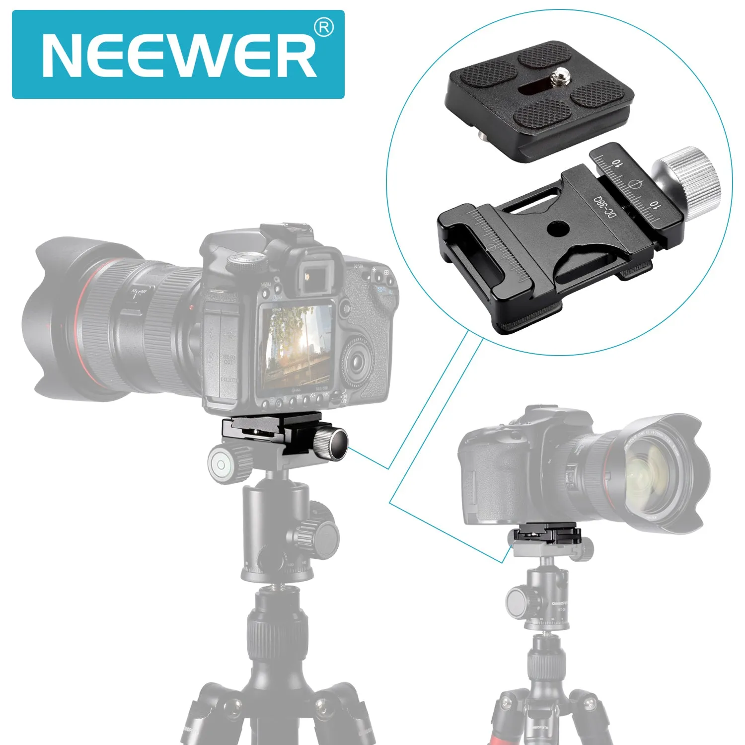 NEEWER DC-38Q Arca Type Quick Release Plate