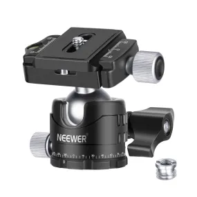 NEEWER GM-LO28-DK 28mm Low Profile Tripod Ball Head