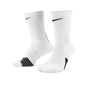 Nike Elite Crew Basketball Socks White