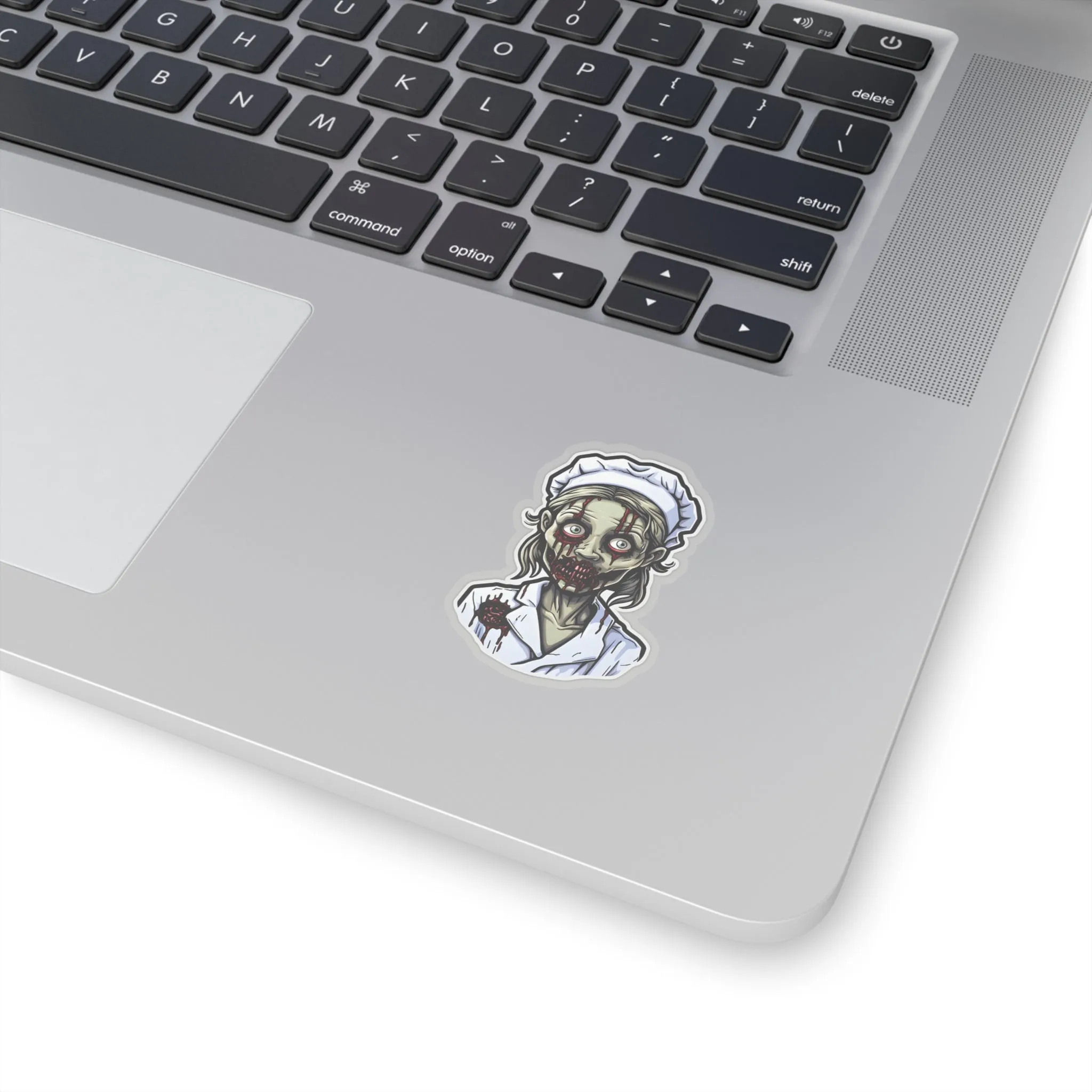 Nurse of the Undead: Halloween Zombie Nurse Stickers for All Ages