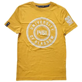 Organic Circle Tee - Mustard