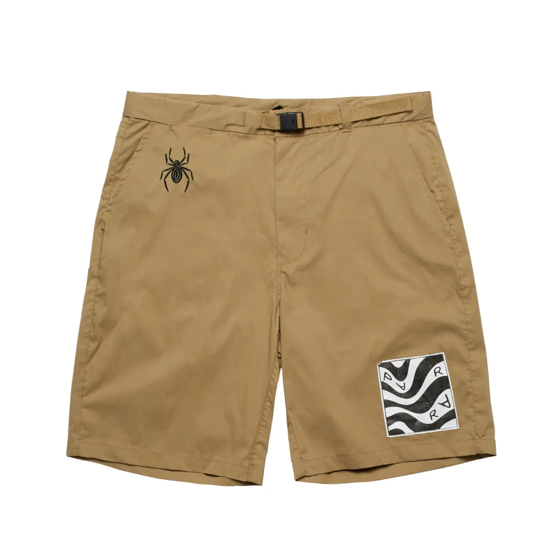 Parra Spider Ants Shorts - Sand