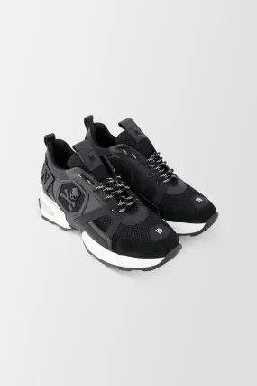 Philipp Plein Black Supercharged Sneakers