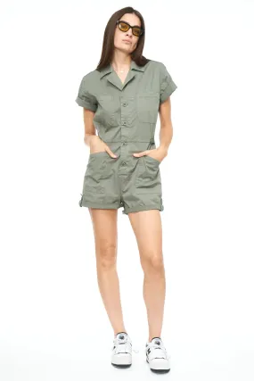 Pistola Parker Short Sleeve Romper | Colonel