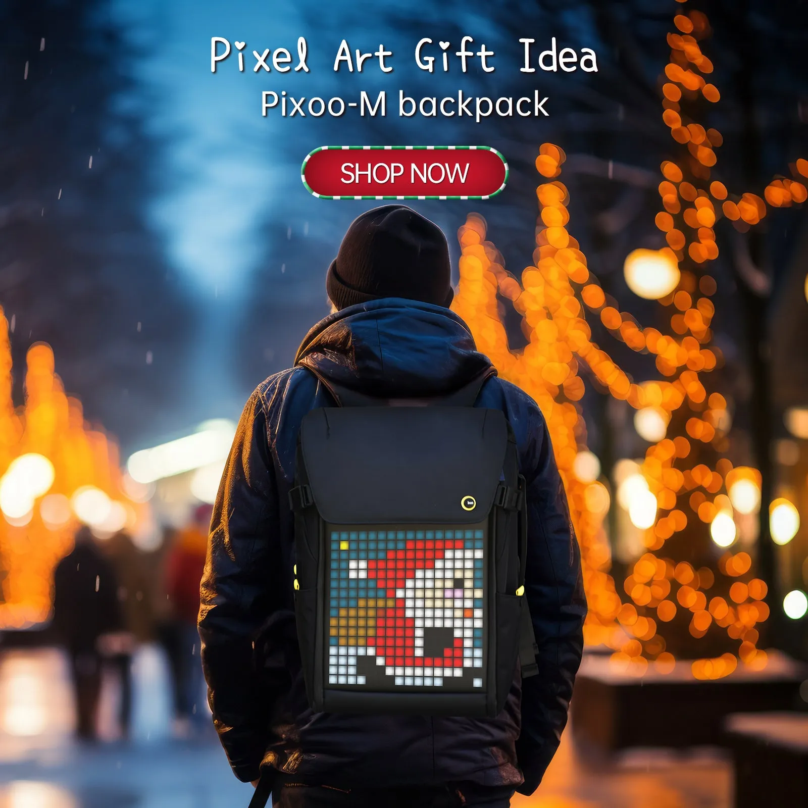 Pixoo Backpack-M  Innovative Smart LED Backpack