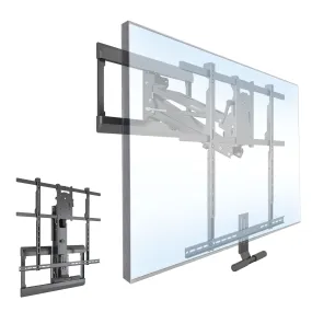 Pull Down Fireplace TV Mount - For TVs from 65" to 85"