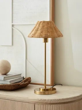 Rattan Table Lamp