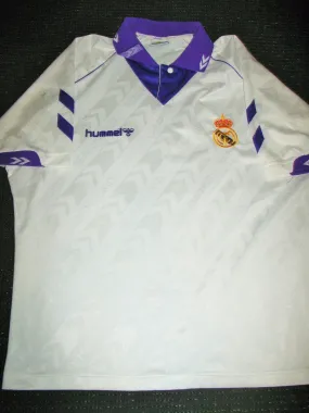 Real Madrid Hummel 1993 1994 Jersey Camiseta Shirt L