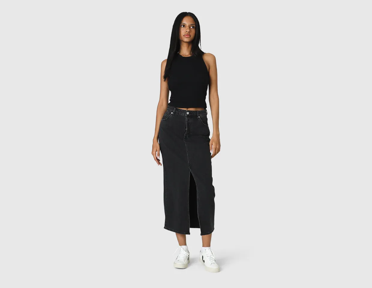 Rolla's Chicago Skirt / Washed Black