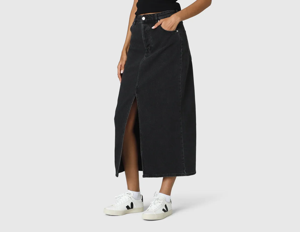 Rolla's Chicago Skirt / Washed Black